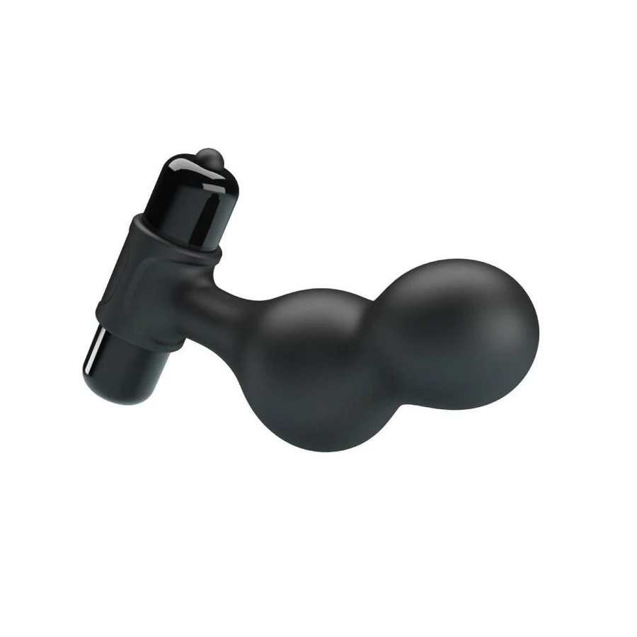 MR PLAY - SILIKOONIST VIBREERIV ANALPLUG MUST